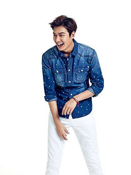Lee Min Ho GUESS JEANS MICROSITE OPEN!