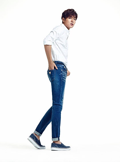 Lee Min Ho GUESS JEANS MICROSITE OPEN!